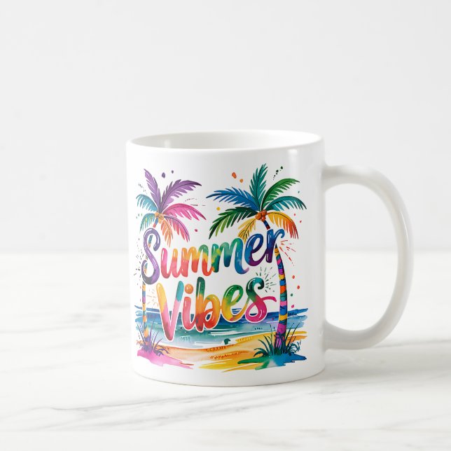 Summer Vibes Kaffeetasse (Rechts)
