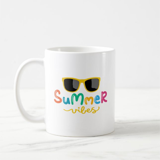 Summer Vibes Kaffeetasse (Links)