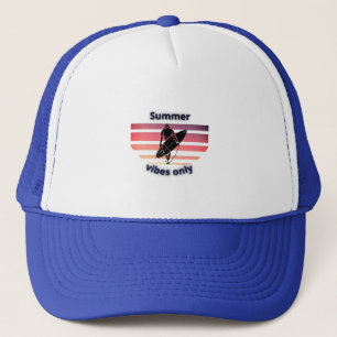 Summer Vibes Only - Artistic Summer T-Shirt Truckerkappe