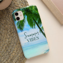 Summer Vibes Palm Tree Beach Relaxter Ozean