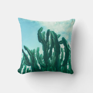 Summer Vibes Palm Tree Cactus Pale Green Kissen
