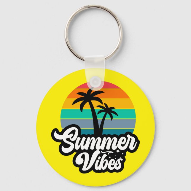 Summer Vibes Paradise-32922 Schlüsselanhänger (Vorderseite)