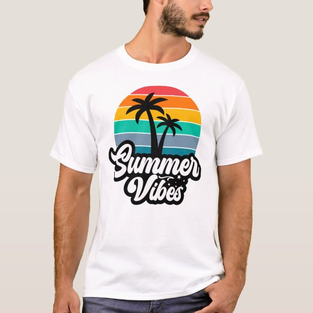 Summer Vibes Paradise-32922 T-Shirt (Vorderseite)
