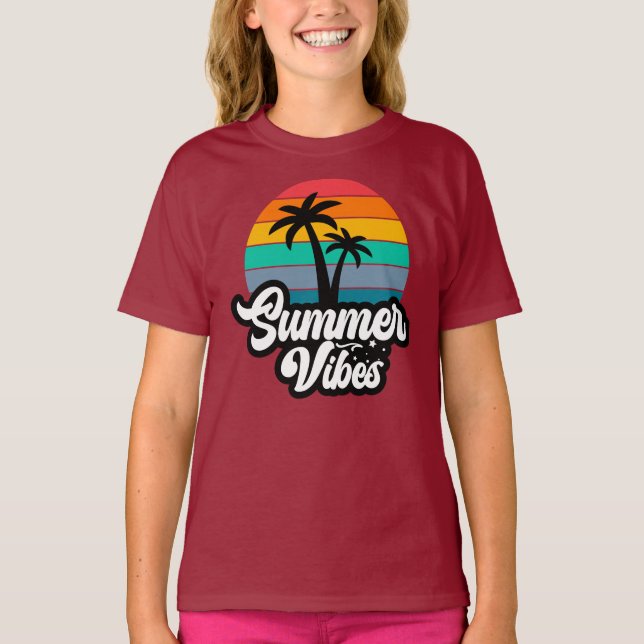 Summer Vibes Paradise-32922 T-Shirt (Vorderseite)