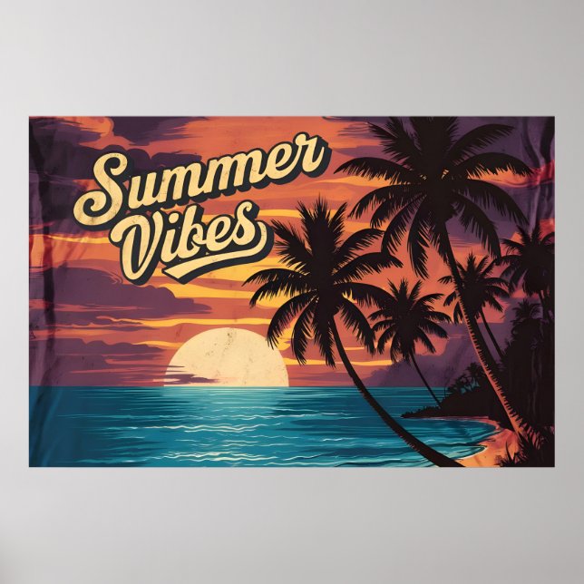 Summer Vibes Poster (Vorne)