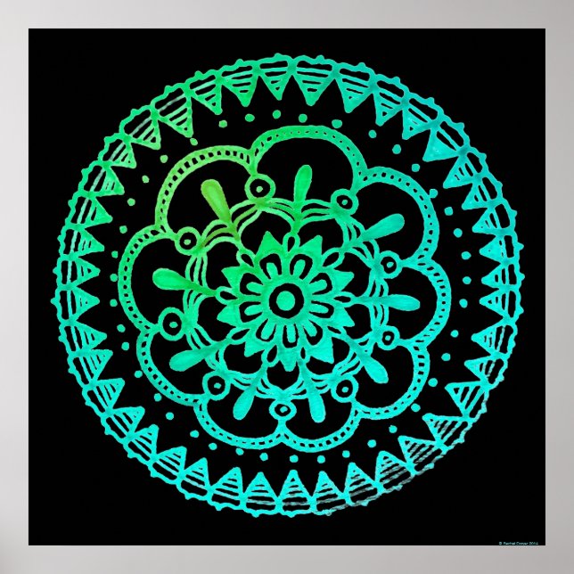 Summer Vibes Poster von Megaflora (Vorne)