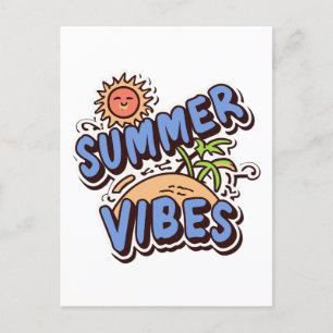 Summer Vibes Postkarte