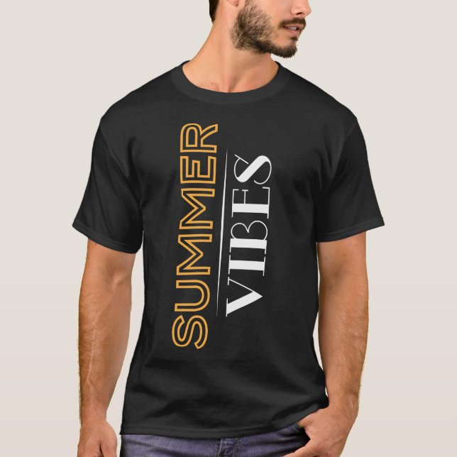 Summer Vibes Shirt (Vorderseite)