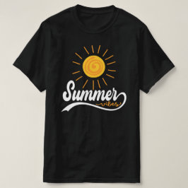Summer Vibes - Sunshine Men Black T-Shirt