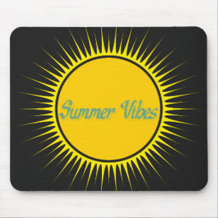 Summer Vibes Sunshine Mousepad