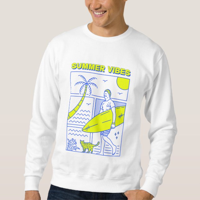 Summer Vibes Sweatshirt (Vorderseite)