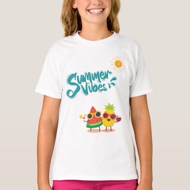 Summer Vibes T - Shirt (Vorderseite)