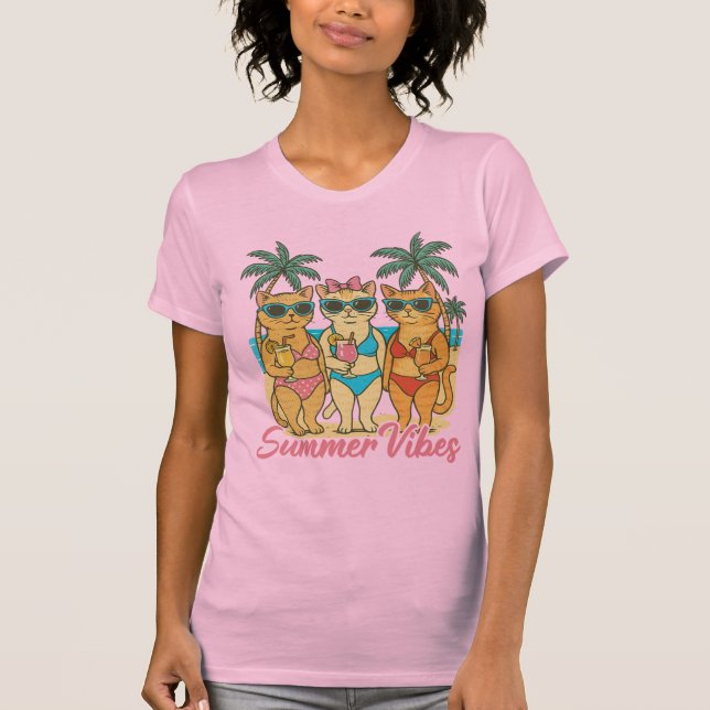 Summer Vibes 🌞 T-Shirt (Vorderseite)