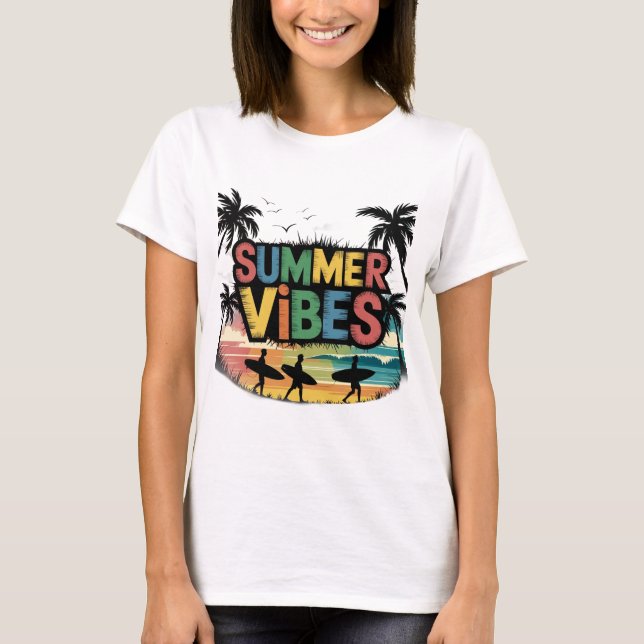 Summer Vibes T-Shirt (Vorderseite)