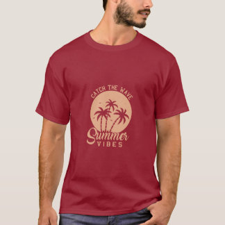 Summer vibes T - Shirt Design