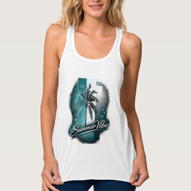 Summer Vibes Tank Top (Vorderseite)