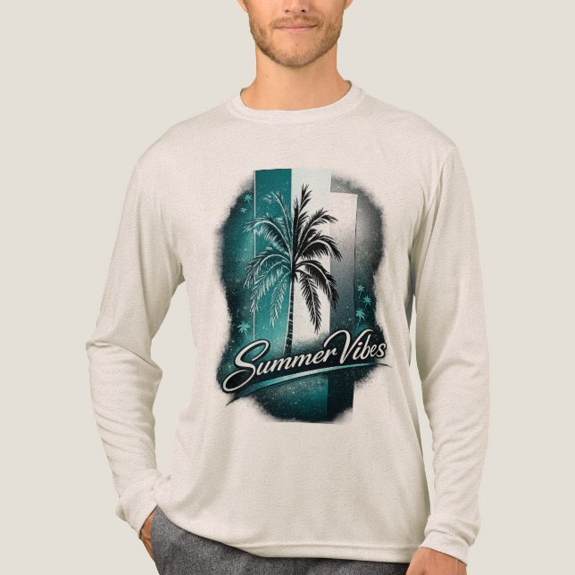 Summer Vibes Tri-Blend Shirt (Vorderseite)