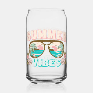 Summer Vibes Tropical Beach Sommerspass Dosenglas
