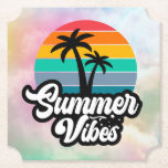 Summer Vibes Tropical Lake Scene-32922 Untersetzer<br><div class="desc">Summer Vibes Tropical Lake Scene-32922

Bring the warmth of summer into your space with this beautiful tropical design featuring palm trees,  a serene lake,  and golden sunset vibes. Perfect for summer lovers,  beach enthusiasts,  and vacation dreamers. Ideal for gifts,  home décor,  and accessories.</div>