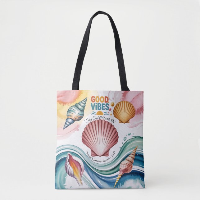 Summer Vibes Tropical Notebook (Vorderseite)