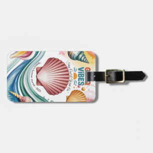 Summer Vibes Tropical Notebook Gepäckanhänger