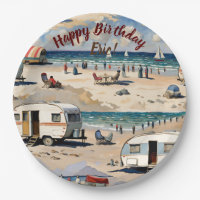 Summer Vibes, Vintage Karawane am Strand