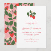 Summer Vintag White Strawberry Boho Brautparty