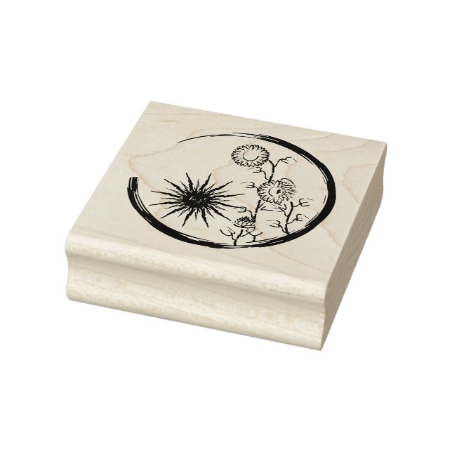 Summer Wappen Gummistempel (Stempel)