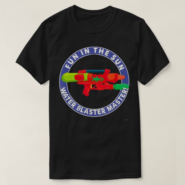 Summer Water Blaster von ASJ T-Shirt (Design vorne)
