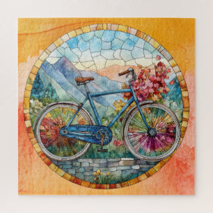 Summer Watercolor Art Puzzle