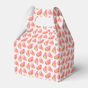 Summer Watercolor Watermelon Geschenkschachtel