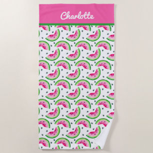 Summer Watermelon Beach Handtuch