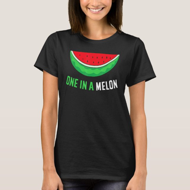 Summer Watermelon Cool Melon One in Melon T-Shirt (Vorderseite)