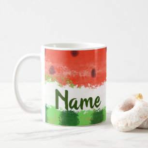 Summer Watermelon Design Coffee Tasse Cup