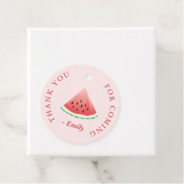 Summer Watermelon Fevor Tags Geschenkanhänger
