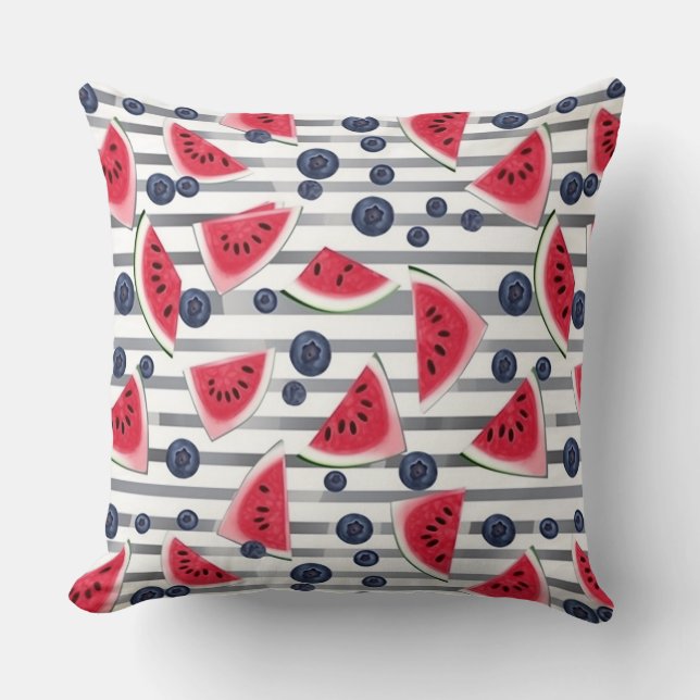 Summer Watermelon Kissen (Vorderseite)