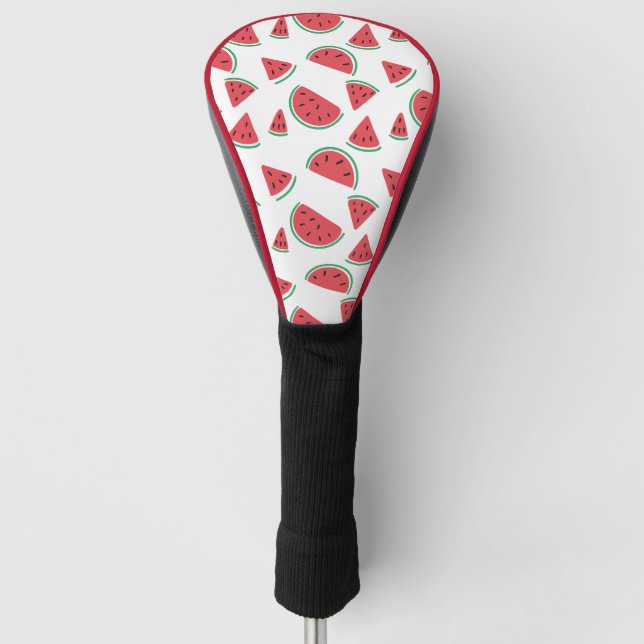 Summer Watermelon Slices Pattern Golf Headcover (Vorderseite)