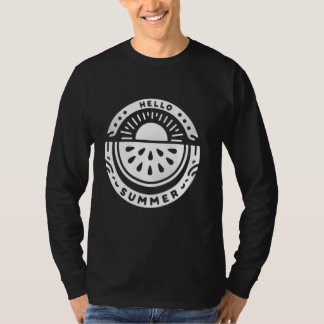 Summer Watermelon Sonnenblume Es ist Sommerzeit Mä T-Shirt