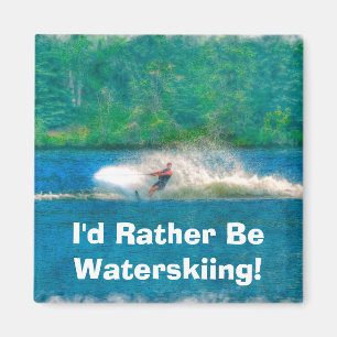 Summer Waterskier und Lake Magnet