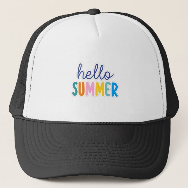 Summer welcoming cap truckerkappe (Vorderseite)