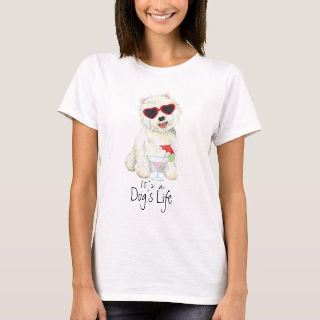 Summer Westie T-Shirt (Vorderseite)