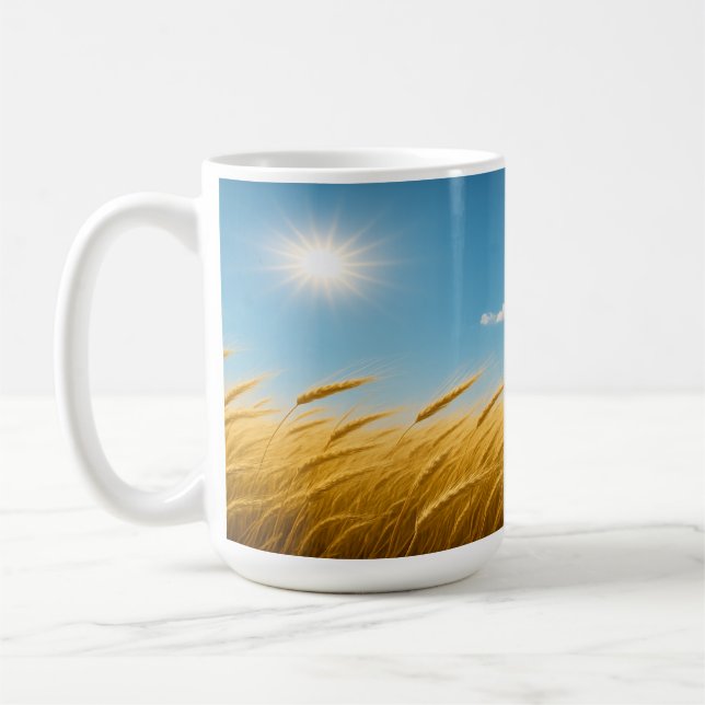 Summer Wheat & Blue Sky Kaffeetasse (Links)