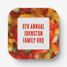 Summer Wiedersehen Vibranly Foto GRILLEN Family Pi Pappteller