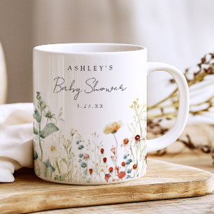 Summer Wildblume Field Baby Dusche Gefallen Kaffeetasse