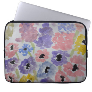 Summer Wildblumen Electronics Bag Laptopschutzhülle