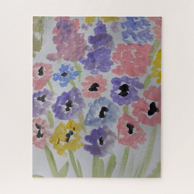 Summer Wildblumen Jigsaw Puzzle (Vertikal)