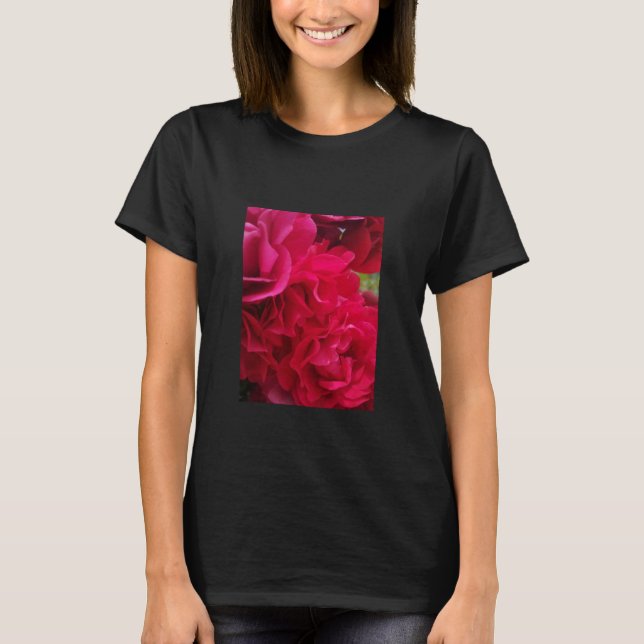 Summer Women's Rose Blume T - Shirt (Vorderseite)