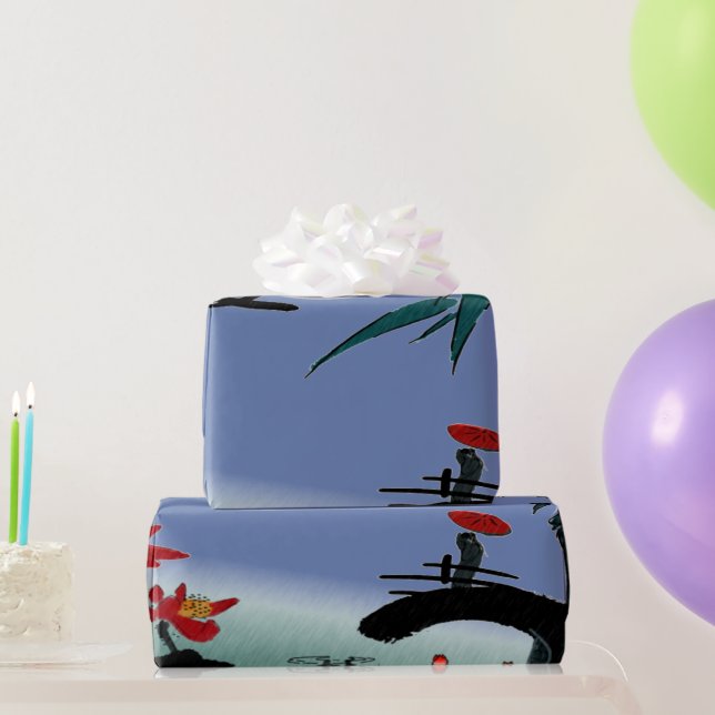 Summer Wrapping Paper Geschenkpapier (Partygeschenke)