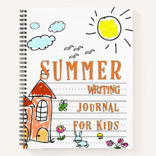 Summer Writing Journal für Kinder Notizbuch
