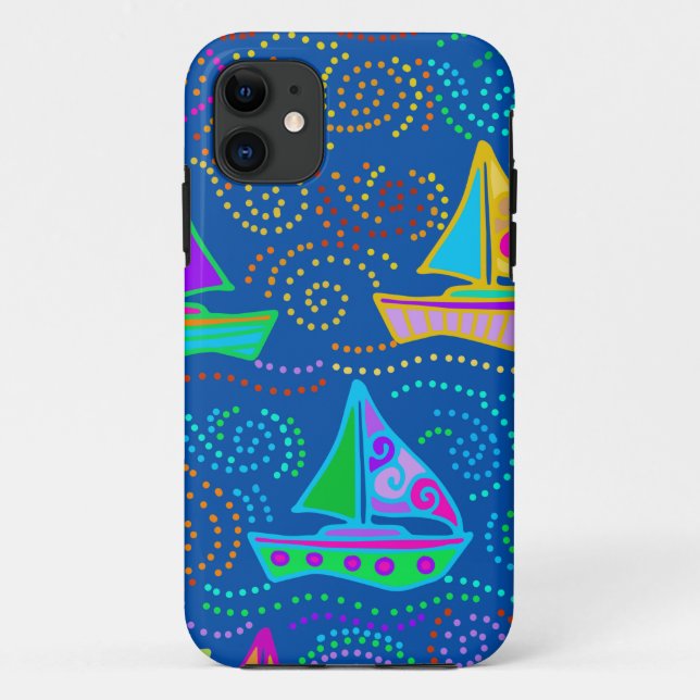Summer Yachting Case-Mate iPhone Hülle (Rückseite)
